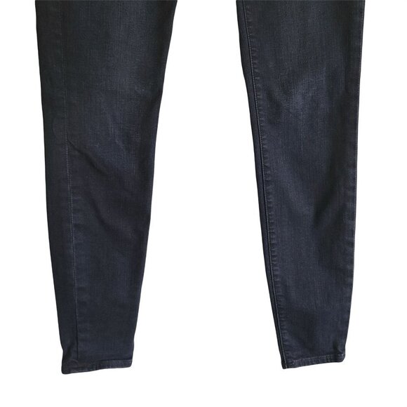 Madewell 9"‎ HIgh-Rise Skinny Jean Dark Blue Wash Size 25 - Picture 3 of 16